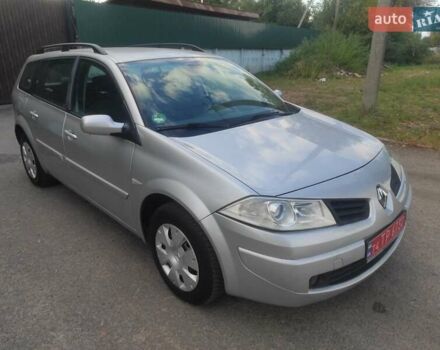 Серый Рено Меган, объемом двигателя 1.6 л и пробегом 206 тыс. км за 5390 $, фото 2 на Automoto.ua