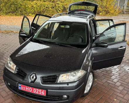 Серый Рено Меган, объемом двигателя 1.6 л и пробегом 210 тыс. км за 6150 $, фото 11 на Automoto.ua