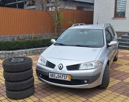 Сірий Рено Меган, об'ємом двигуна 1.6 л та пробігом 74 тис. км за 6800 $, фото 1 на Automoto.ua