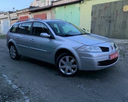 Серый Рено Меган, объемом двигателя 2 л и пробегом 162 тыс. км за 6299 $, фото 13 на Automoto.ua