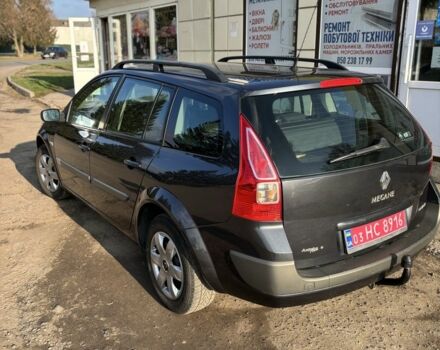Серый Рено Меган, объемом двигателя 1.6 л и пробегом 240 тыс. км за 5700 $, фото 3 на Automoto.ua