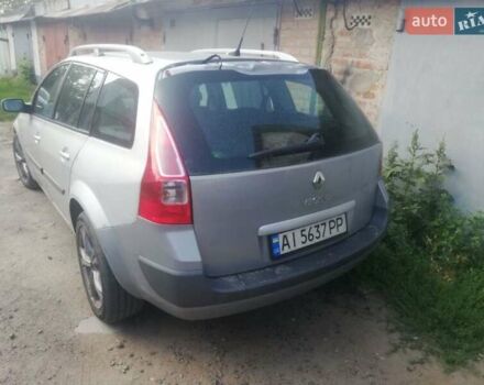 Серый Рено Меган, объемом двигателя 1.5 л и пробегом 280 тыс. км за 4350 $, фото 2 на Automoto.ua