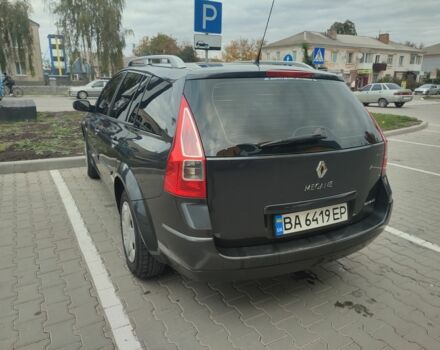 Рено Меган 2007 в Кропивницком (Кировограде) на Automoto.ua Серый Рено Меган, объемом двигателя 1.6 л и пробегом 245 тыс. км за 5500 $, фото 10 на Automoto.ua