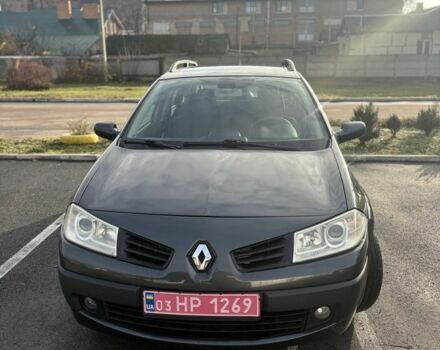 Серый Рено Меган, объемом двигателя 1.6 л и пробегом 215 тыс. км за 5400 $, фото 5 на Automoto.ua