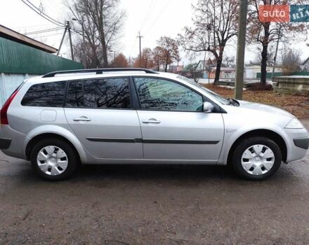 Серый Рено Меган, объемом двигателя 1.6 л и пробегом 199 тыс. км за 5490 $, фото 3 на Automoto.ua