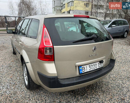 Серый Рено Меган, объемом двигателя 1.6 л и пробегом 236 тыс. км за 5200 $, фото 11 на Automoto.ua