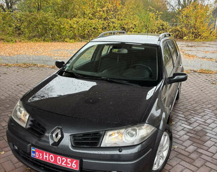 Серый Рено Меган, объемом двигателя 1.6 л и пробегом 210 тыс. км за 6150 $, фото 1 на Automoto.ua