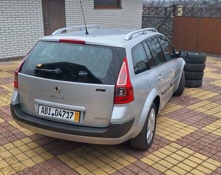 Сірий Рено Меган, об'ємом двигуна 1.6 л та пробігом 74 тис. км за 6800 $, фото 6 на Automoto.ua