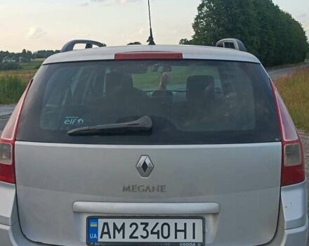 Серый Рено Меган, объемом двигателя 1.6 л и пробегом 250 тыс. км за 4000 $, фото 2 на Automoto.ua