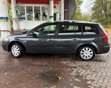 Серый Рено Меган, объемом двигателя 1.6 л и пробегом 210 тыс. км за 6150 $, фото 2 на Automoto.ua