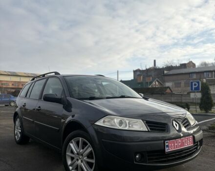 Серый Рено Меган, объемом двигателя 1.6 л и пробегом 215 тыс. км за 5400 $, фото 1 на Automoto.ua