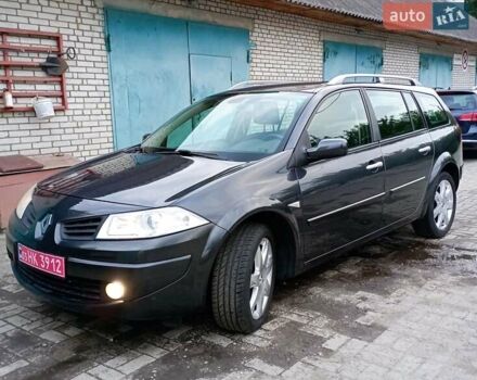 Серый Рено Меган, объемом двигателя 2 л и пробегом 201 тыс. км за 6200 $, фото 3 на Automoto.ua