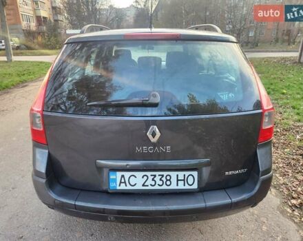 Серый Рено Меган, объемом двигателя 1.6 л и пробегом 248 тыс. км за 5300 $, фото 5 на Automoto.ua