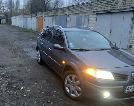 Серый Рено Меган, объемом двигателя 1.6 л и пробегом 230 тыс. км за 6000 $, фото 1 на Automoto.ua