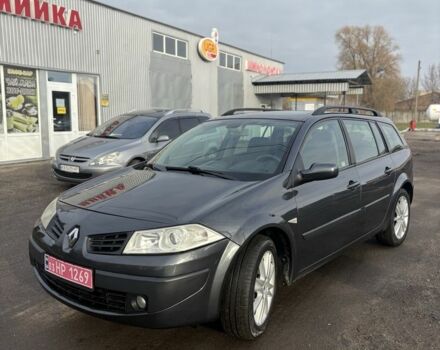 Серый Рено Меган, объемом двигателя 1.6 л и пробегом 215 тыс. км за 5400 $, фото 3 на Automoto.ua