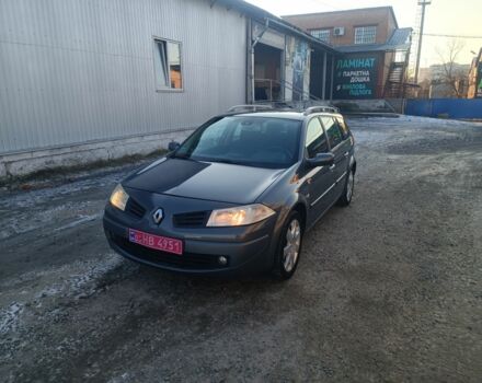 Серый Рено Меган, объемом двигателя 2 л и пробегом 195 тыс. км за 6100 $, фото 1 на Automoto.ua