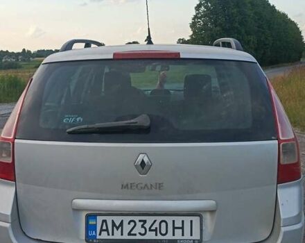 Серый Рено Меган, объемом двигателя 1.6 л и пробегом 246 тыс. км за 4500 $, фото 3 на Automoto.ua