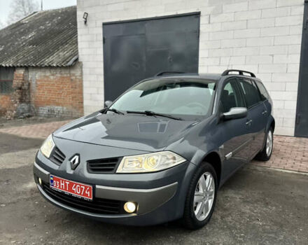Серый Рено Меган, объемом двигателя 1.6 л и пробегом 174 тыс. км за 5550 $, фото 1 на Automoto.ua