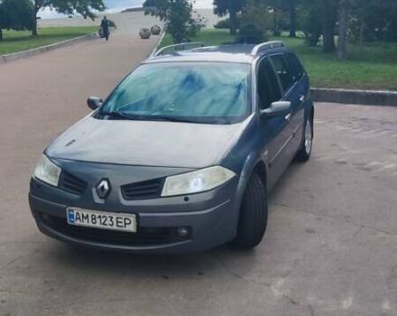 Серый Рено Меган, объемом двигателя 1.6 л и пробегом 306 тыс. км за 5000 $, фото 3 на Automoto.ua