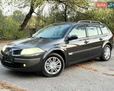 Серый Рено Меган, объемом двигателя 1.6 л и пробегом 190 тыс. км за 5650 $, фото 8 на Automoto.ua