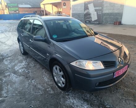 Серый Рено Меган, объемом двигателя 2 л и пробегом 195 тыс. км за 6100 $, фото 5 на Automoto.ua