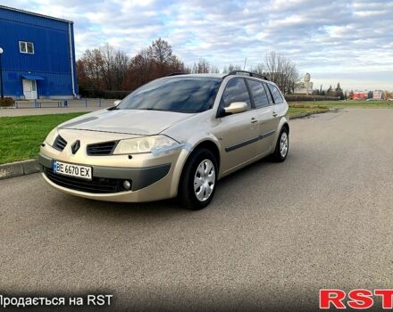 Серый Рено Меган, объемом двигателя 1.6 л и пробегом 281 тыс. км за 4500 $, фото 7 на Automoto.ua