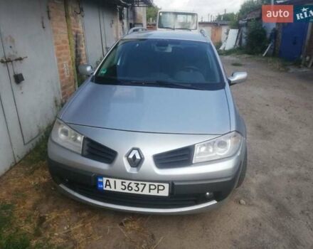 Серый Рено Меган, объемом двигателя 1.5 л и пробегом 280 тыс. км за 4350 $, фото 1 на Automoto.ua