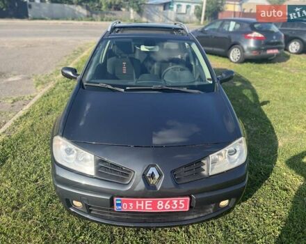 Серый Рено Меган, объемом двигателя 1.6 л и пробегом 183 тыс. км за 6000 $, фото 1 на Automoto.ua
