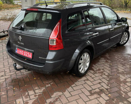 Серый Рено Меган, объемом двигателя 1.6 л и пробегом 210 тыс. км за 6150 $, фото 7 на Automoto.ua