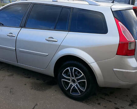 Серый Рено Меган, объемом двигателя 2 л и пробегом 215 тыс. км за 5000 $, фото 3 на Automoto.ua