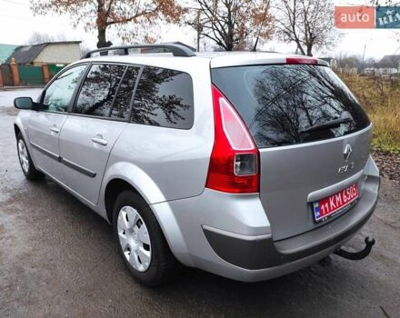 Серый Рено Меган, объемом двигателя 1.6 л и пробегом 199 тыс. км за 5490 $, фото 6 на Automoto.ua