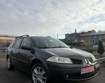 Серый Рено Меган, объемом двигателя 1.6 л и пробегом 215 тыс. км за 5400 $, фото 1 на Automoto.ua
