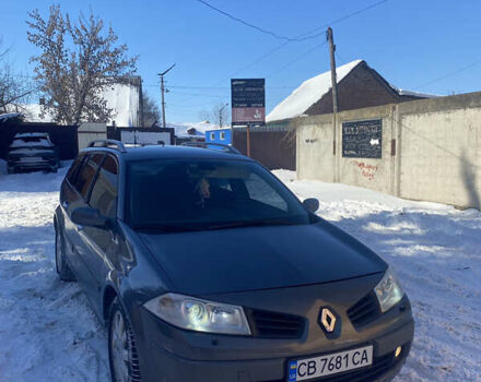 Сірий Рено Меган, об'ємом двигуна 1.6 л та пробігом 100 тис. км за 4800 $, фото 1 на Automoto.ua