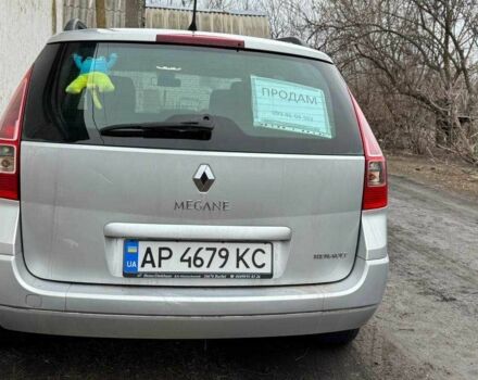 Серый Рено Меган, объемом двигателя 1.6 л и пробегом 244 тыс. км за 6000 $, фото 1 на Automoto.ua