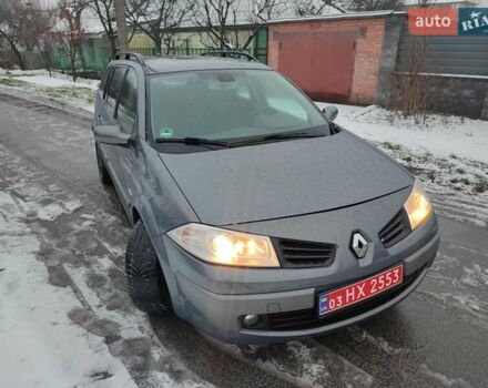 Сірий Рено Меган, об'ємом двигуна 1.6 л та пробігом 197 тис. км за 5700 $, фото 3 на Automoto.ua
