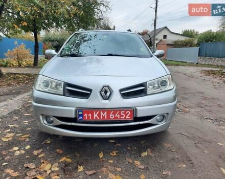 Серый Рено Меган, объемом двигателя 1.6 л и пробегом 224 тыс. км за 5850 $, фото 10 на Automoto.ua