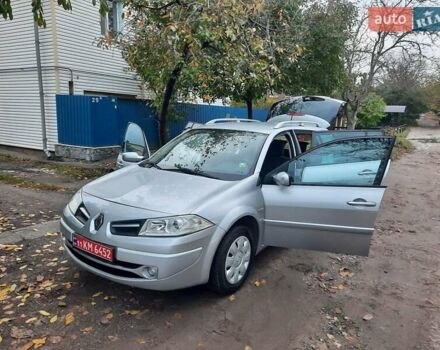 Серый Рено Меган, объемом двигателя 1.6 л и пробегом 224 тыс. км за 5850 $, фото 103 на Automoto.ua