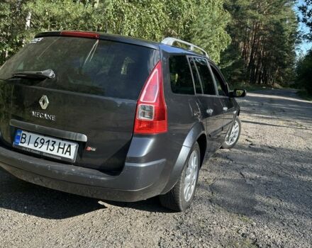 Серый Рено Меган, объемом двигателя 2 л и пробегом 230 тыс. км за 5900 $, фото 1 на Automoto.ua