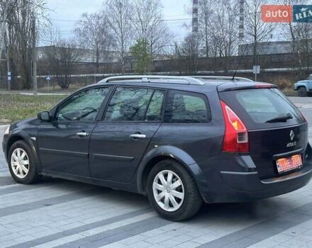Сірий Рено Меган, об'ємом двигуна 1.6 л та пробігом 193 тис. км за 5999 $, фото 12 на Automoto.ua