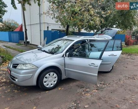 Серый Рено Меган, объемом двигателя 1.6 л и пробегом 224 тыс. км за 5850 $, фото 101 на Automoto.ua