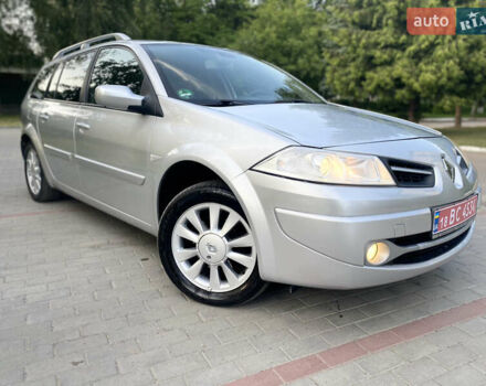 Серый Рено Меган, объемом двигателя 1.6 л и пробегом 201 тыс. км за 5150 $, фото 19 на Automoto.ua