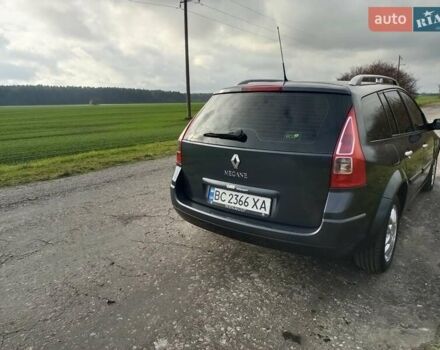 Серый Рено Меган, объемом двигателя 1.5 л и пробегом 205 тыс. км за 5950 $, фото 8 на Automoto.ua