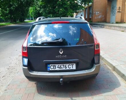 Серый Рено Меган, объемом двигателя 1.6 л и пробегом 335 тыс. км за 5650 $, фото 3 на Automoto.ua