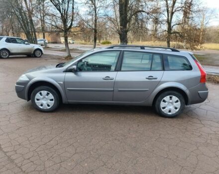 Серый Рено Меган, объемом двигателя 1.6 л и пробегом 185 тыс. км за 5600 $, фото 9 на Automoto.ua