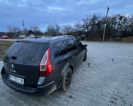 Серый Рено Меган, объемом двигателя 1.46 л и пробегом 320 тыс. км за 4850 $, фото 7 на Automoto.ua