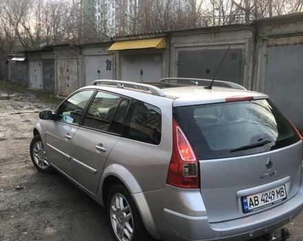 Серый Рено Меган, объемом двигателя 2 л и пробегом 205 тыс. км за 6500 $, фото 5 на Automoto.ua