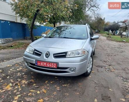 Серый Рено Меган, объемом двигателя 1.6 л и пробегом 224 тыс. км за 5850 $, фото 4 на Automoto.ua