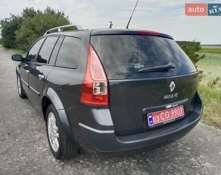 Серый Рено Меган, объемом двигателя 1.5 л и пробегом 205 тыс. км за 5950 $, фото 4 на Automoto.ua