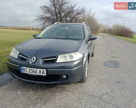 Серый Рено Меган, объемом двигателя 1.5 л и пробегом 205 тыс. км за 5950 $, фото 1 на Automoto.ua