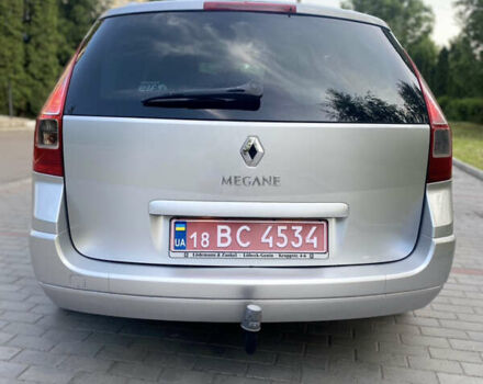 Серый Рено Меган, объемом двигателя 1.6 л и пробегом 201 тыс. км за 5150 $, фото 12 на Automoto.ua